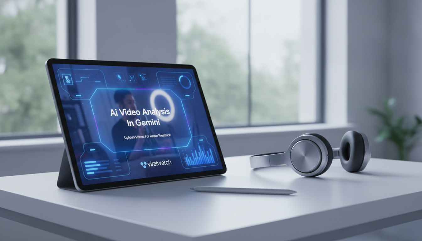 Featured illustration for Ai Video Analysis In Gemini: Upload Videos For Better Feedback: Why is it trending and what should you do next? about AI Video Anal...