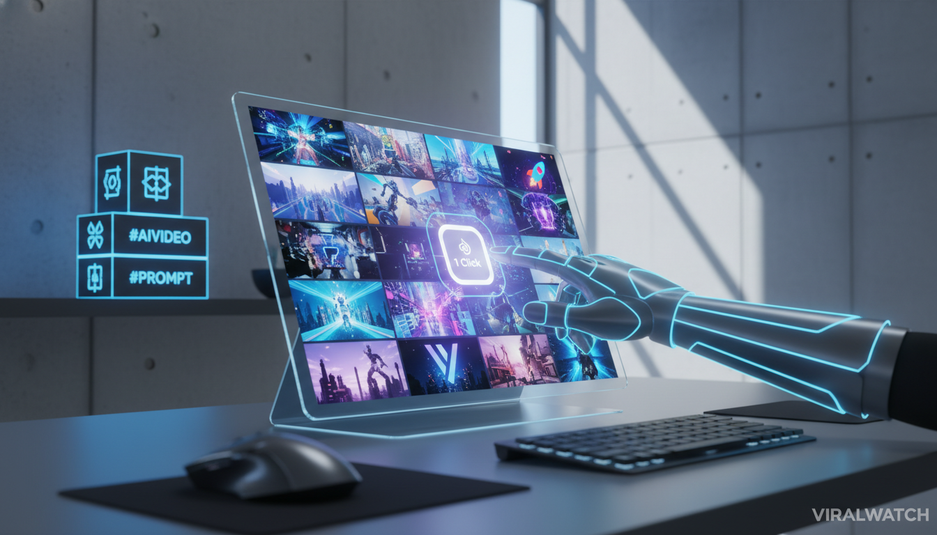 Featured illustration for Copy Viral Ai Videos In 1 Click Using This Ai Tool! 🚀 #Veo3 #Aivideo #Prompt: Why is it trending and what should you do next? about...