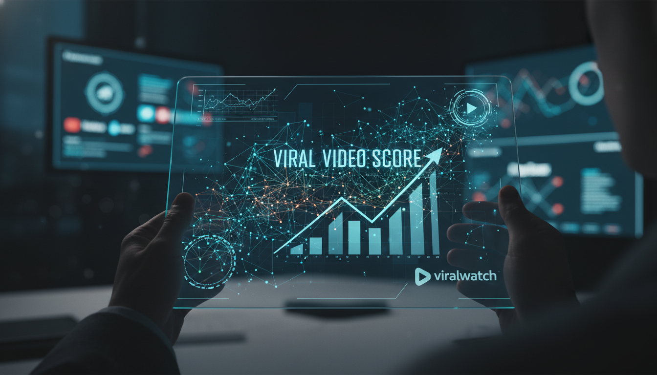 Featured illustration for Viral Video Score: What Actually Works? about viral video score